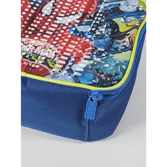 Marvel Ultimate Spider-Man vs Sinister 6 Easy Clean Insulated Zip Lunchbox - Picture 5 of 10
